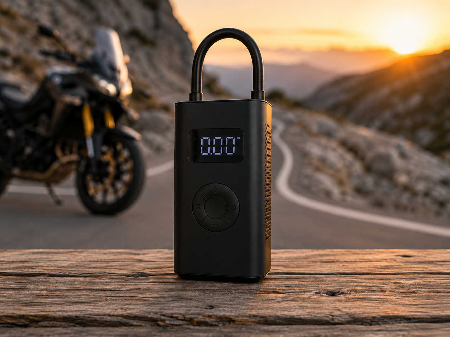 MotoRituel Air — Mini-compresseur numérique